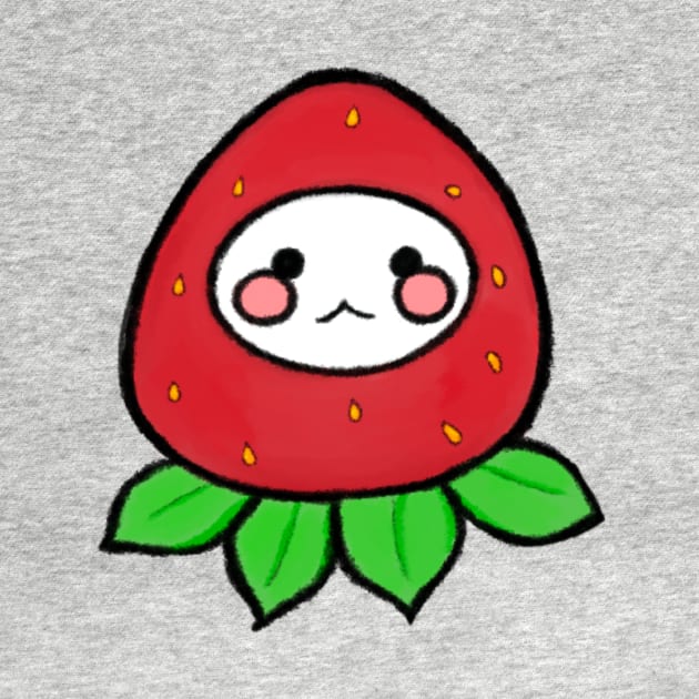 strawberry person by kuush0